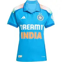 Adidas adidasCamiseta India Cricket One Day International M True Blue Mujer