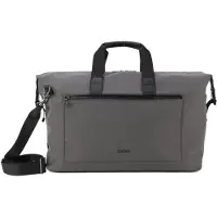 JOOP! Bolsa de fin de semana gris oscuro / negro