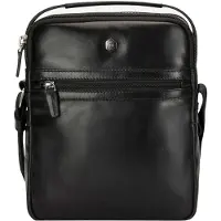 Jekyll & Hide Oxford Bolso Piel natural 22 cm negro