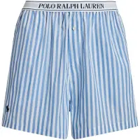 Ralph Lauren Pantalón de pijama ' Boxer ' azul / blanco