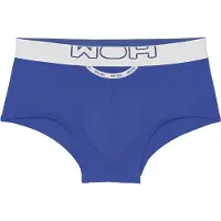 Hom Calzoncillo boxer 'Sexy Fun' azul / blanco