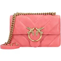 Pinko Love One Bolsa de hombro Piel natural 21 cm naranja