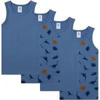 Sanetta Camiseta térmica marino / azul oscuro / caramelo