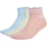 Adidas Originals Calcetines 3 Stripes Ankle 3 Unidades