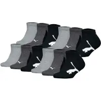Puma Calcetines gris claro / gris oscuro / negro / blanco