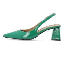Bianco Tacón Escultural Biamaralyn Zapatos Destalonados Verde 40