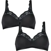 Sloggi Sujetador ' Romance ' negro