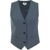 We fashion Chaleco para traje gris