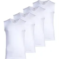 Ragman Camiseta térmica blanco