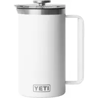 Yeti Coolers - Rambler French Press - Prensador de café size 1006 ml, blanco/gris