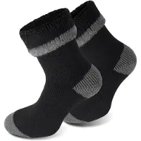 Polar Husky Calcetines 'Extrem Hot' gris / negro