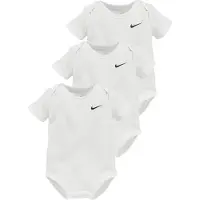 Nike Kids Body De Manga Corta Swoosh 3 Unidades