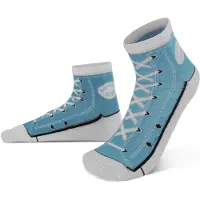 Normani Calcetines azul / negro / blanco