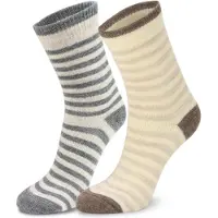 Normani Calcetines beige / marrón / gris