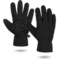 Normani Guantes 'Mississauga' gris / negro