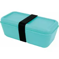 Milan Recipiente hermético para alimentos, modelo "Sunset", de plástico, rectangular, con capacidad de 750 ml