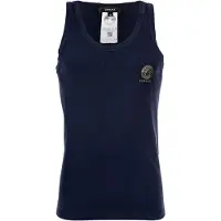 Versace Camiseta térmica navy / dorado