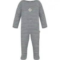 Normani Pijama entero/body 'Levin' gris / gris moteado / mezcla de colores