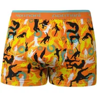Normani Calzoncillo boxer mezcla de colores / naranja