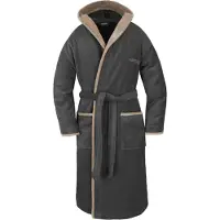 Normani Albornoz largo ' Rob ' beige oscuro / negro