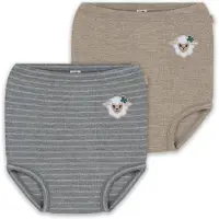 Normani Calzoncillo 'Tokoroa' beige / gris / blanco