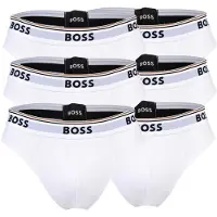 BOSS Braga azul claro / marrón / negro / blanco