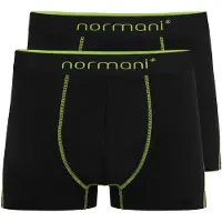 Normani Calzoncillo boxer 'Stanley' verde / negro
