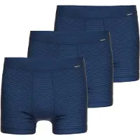 Ammann Calzoncillo boxer azul oscuro / blanco