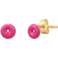 Glanzstücke Pendientes dorado / rosa