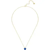 Glanzstücke Cadena azul cobalto / oro / blanco