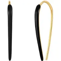 Glanzstücke Pendientes oro / negro