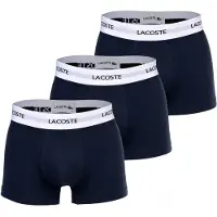 Lacoste Calzoncillo boxer azul oscuro / gris claro / negro