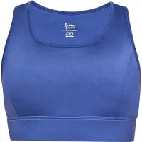 Faina Athlsr Sujetador deportivo azul cobalto