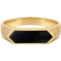 Glanzstücke Anillo dorado / negro