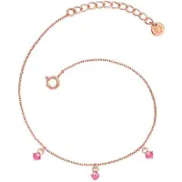 Glanzstücke Pulsera oro rosa / rosa