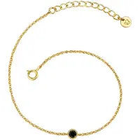 Glanzstücke Pulsera dorado / negro