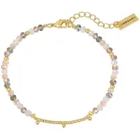 Yokoamii Pulsera oro / rosé / plata / blanco perla