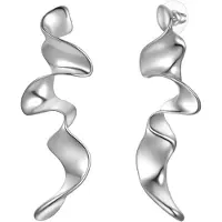 Yokoamii Pendientes plata