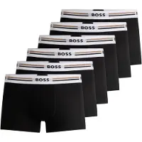 BOSS Calzoncillo boxer beige oscuro / negro / blanco