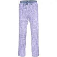 Luca David Pantalón de pijama 'Olden Glory' azul / rojo / offwhite