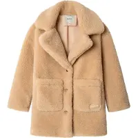 Pepe Jeans para niña. PG4000010 Abrigo Emmely beige (14años= 164cm), Casual, Poliéster, moda infantil, outlet 2026.