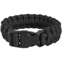 Normani Pulsera 'Paracord' negro