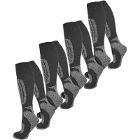 Normani Calcetines deportivos gris / negro