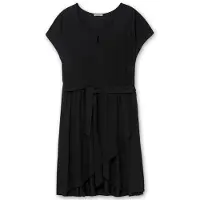 Sheego Vestido de verano negro