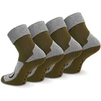Normani Calcetines gris moteado / oliva / negro