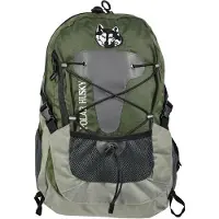Polar Husky Mochila deportiva ' Bacara ' antracita / gris claro / oliva