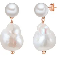 Glanzstücke Pendientes blanco
