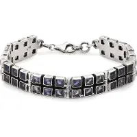 NAEMI Pulsera azul / plata