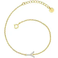 Glanzstücke Pulsera oro / blanco
