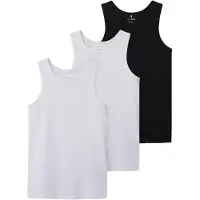 TWO SOON Camiseta térmica negro / blanco